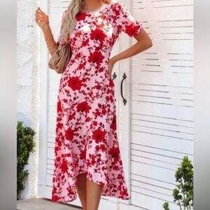 Vici Intimate Florals Midi Dress